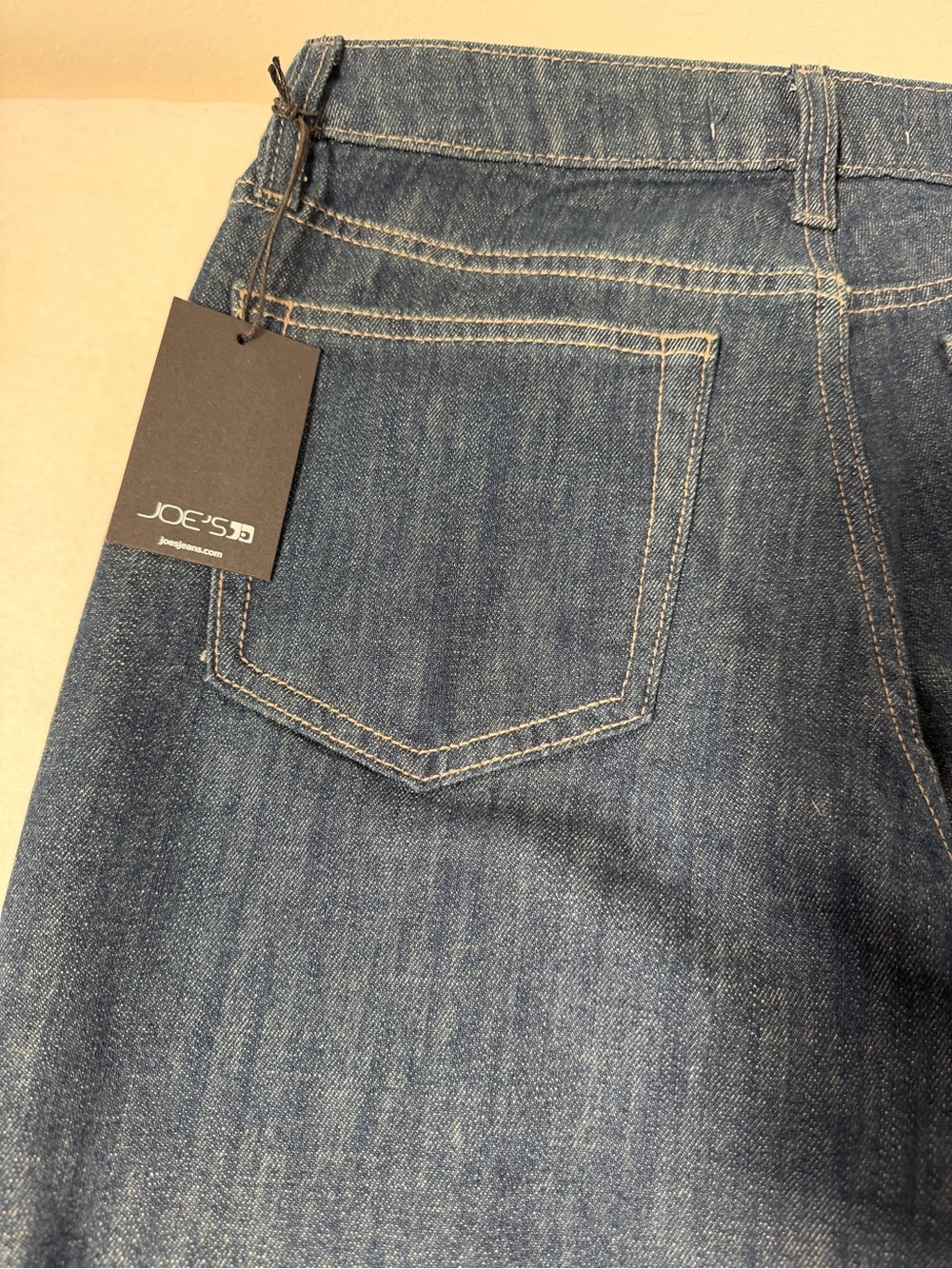 Joe's Jeans Wide-Leg Dark Indigo Denim - Picture 6 of 8